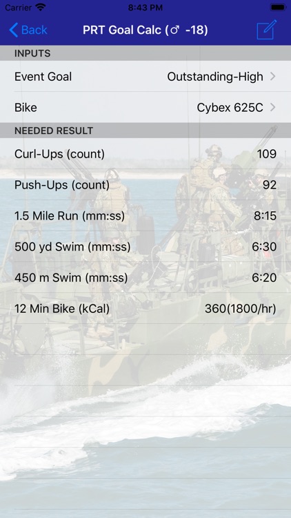 Navy PFA Calc screenshot-4