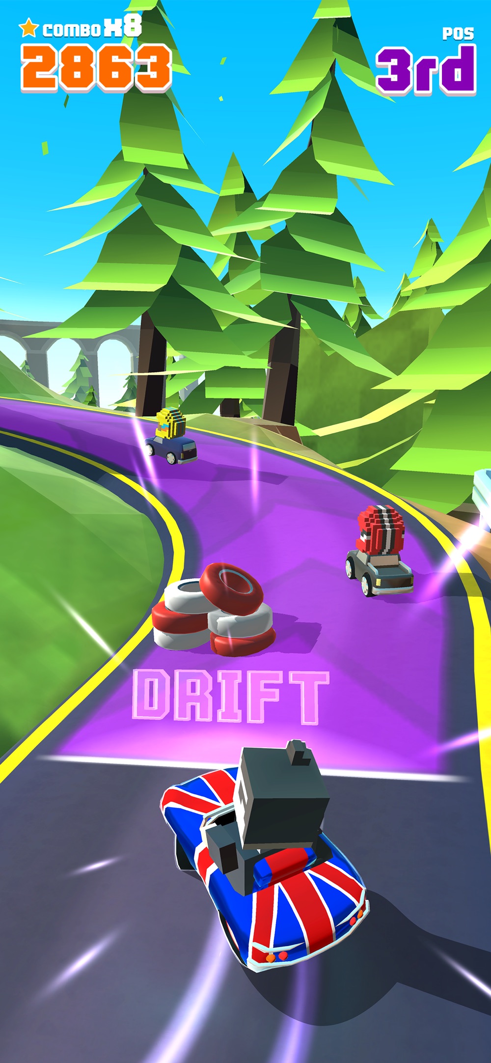 Blocky Racer - Endless Racing hack tool