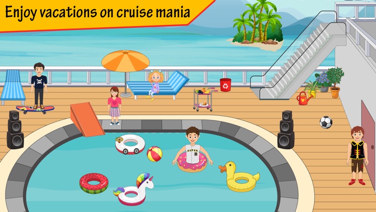 Pretend Play Cruise Trip screenshot-4