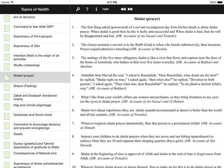 Hadith Pack HD screenshot-3