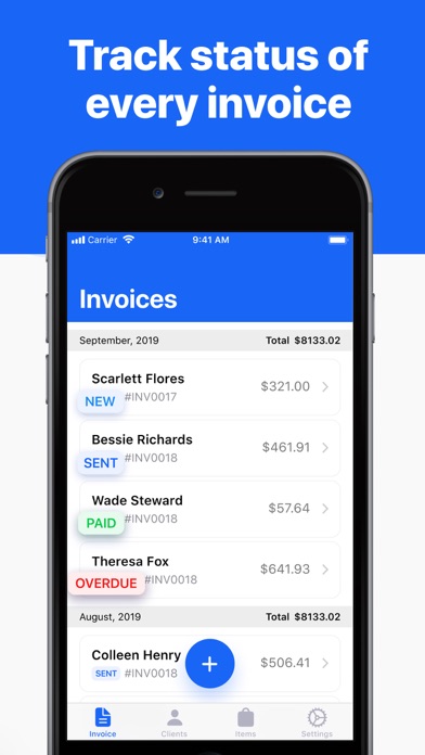 Invoice maker app – invoicing screenshot 3