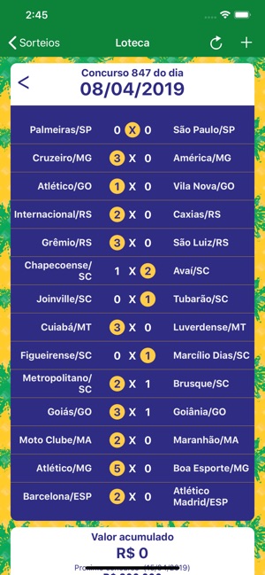 Resultados Loterias da Caixa(圖3)-速報App