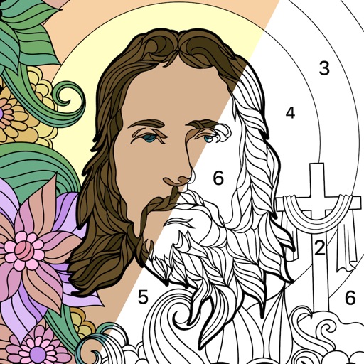 Bible Coloring Paint by Number