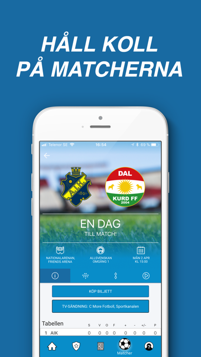 Allsvenskan Live (officiell)のおすすめ画像1