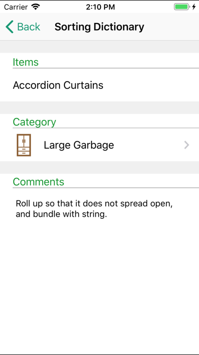 Fujimino Garbage Sorting App screenshot 3