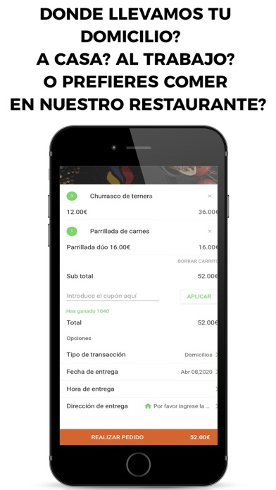 LEÑOS Restaurante colombiano screenshot 2