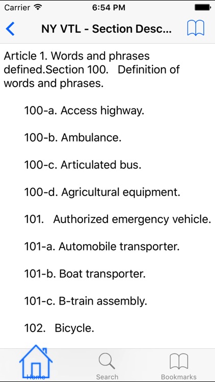 NY Vehicle and Traffic Code