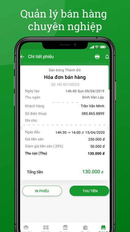 FMS Phần mềm quản lý sân bóng screenshot-4