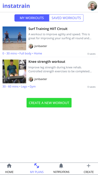 Instatrain Fitness screenshot 3