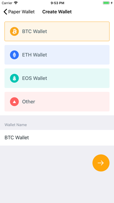 Digital Paper Wallet screenshot 4