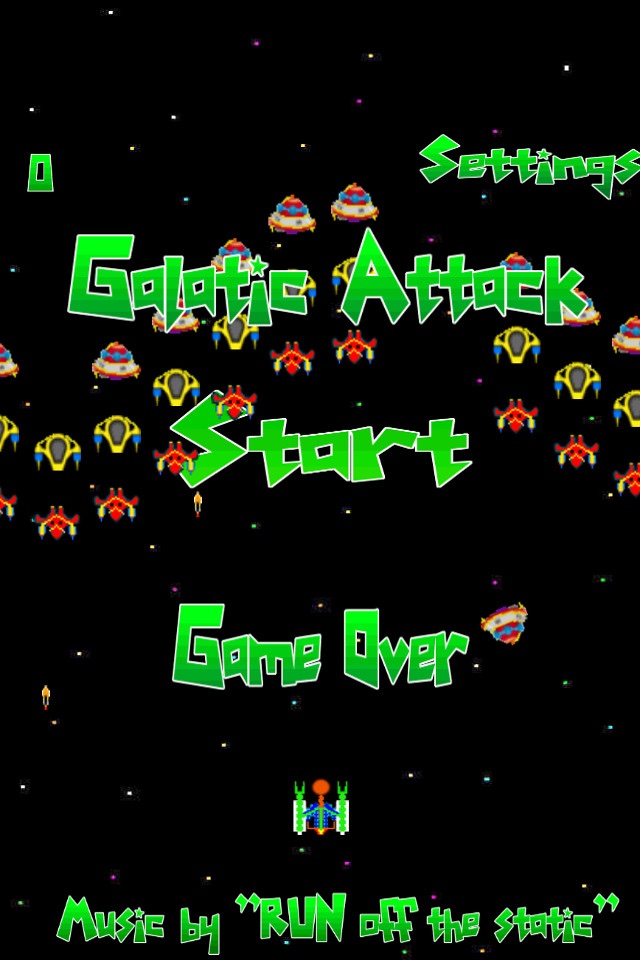 Galatic Attack screenshot 2