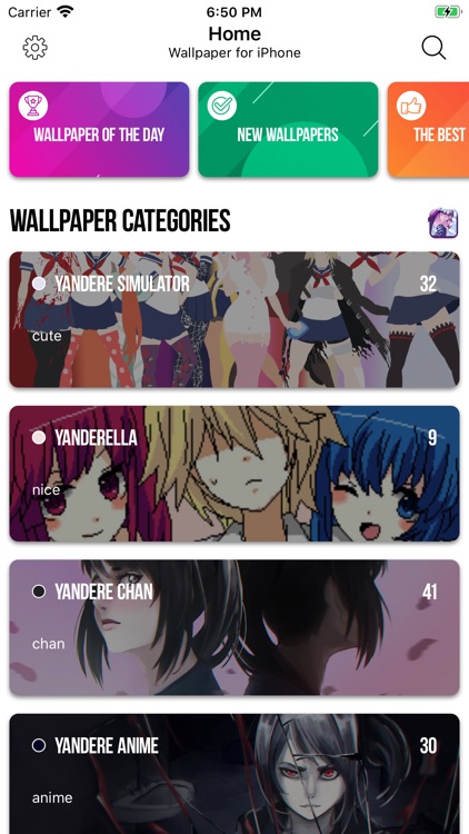 yandere anime wallpaper