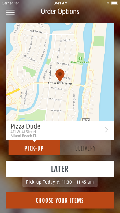 How to cancel & delete Pizza Dude Miami Beach from iphone & ipad 2