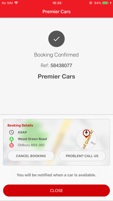 How to cancel & delete PREMIER CARS. from iphone & ipad 4