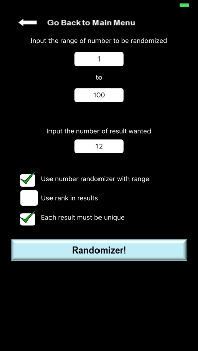 Random Number & Word Generator screenshot 2