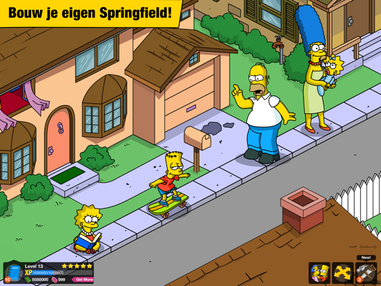 The Simpsons™: Tapped Out iPad app afbeelding 1