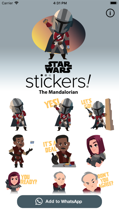 The Mandalorian Stickers screenshot1