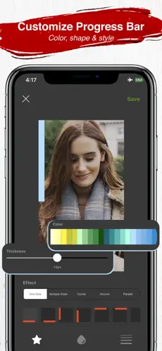 Captura 2 VideoNext- progress bar editor iphone