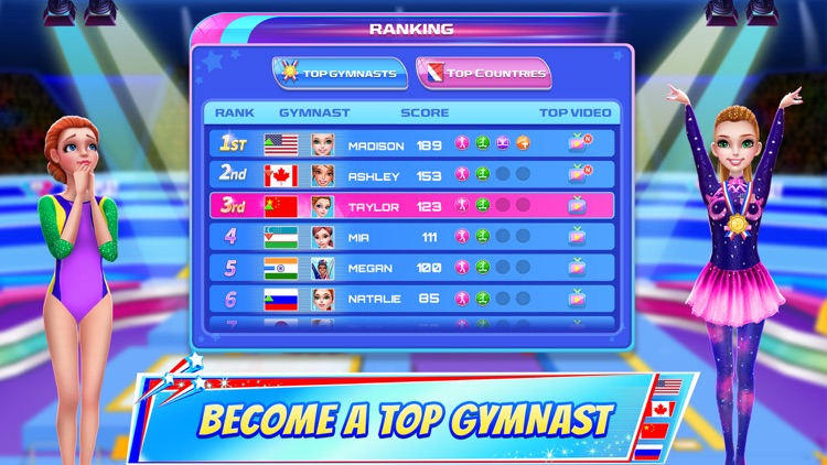 Gymnastics Superstar Gold Girl By Coco Play