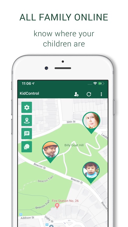 Family GPS Tracker KidControl