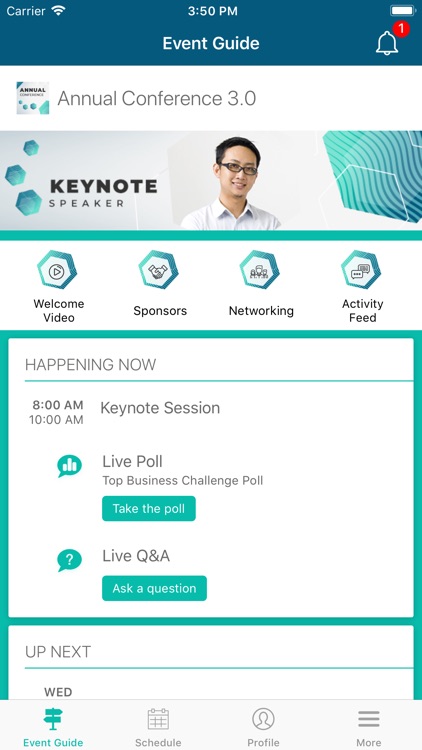 CrowdCompass AttendeeHub