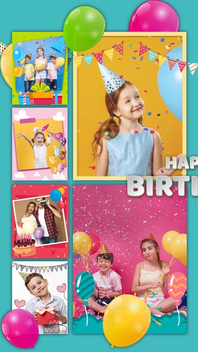 Birthday Photo Frames Collage | App Price Drops