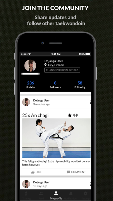 Dojanga for Taekwondo screenshot 4