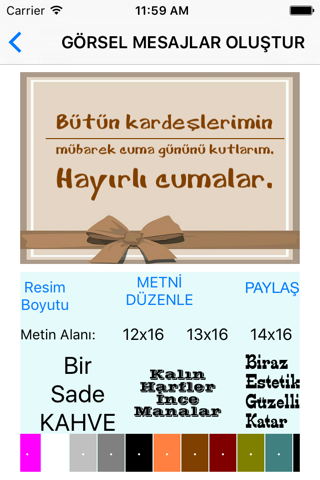 Resimli Mesajlar Oluştur - náhled