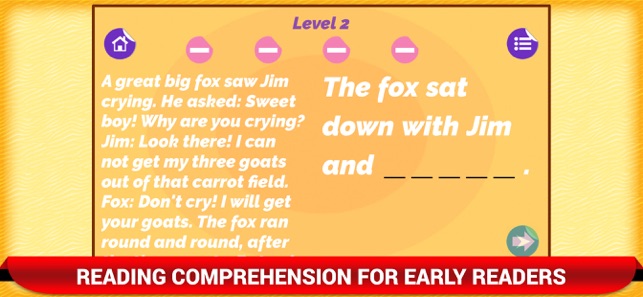 Reading Comprehension Kids App(圖2)-速報App