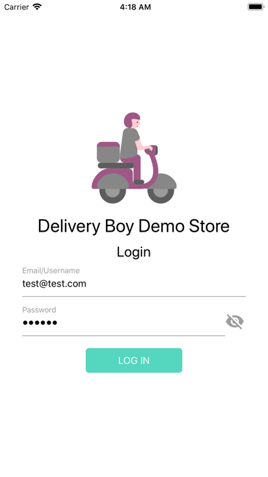 Odoo Delivery Boy Application screenshot 2