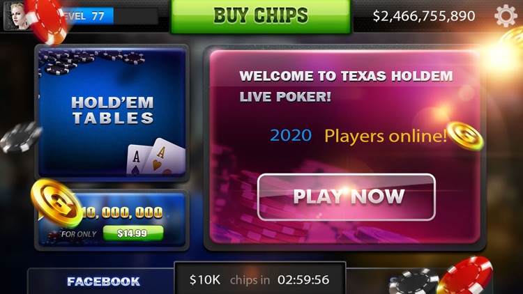 Spark Poker: Live Texas Holdem