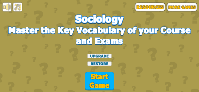 Sociology Vocabulary(圖1)-速報App