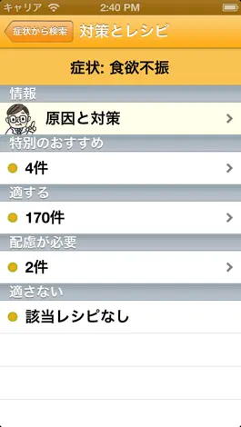 Game screenshot がん治療と食事 for iPhone hack