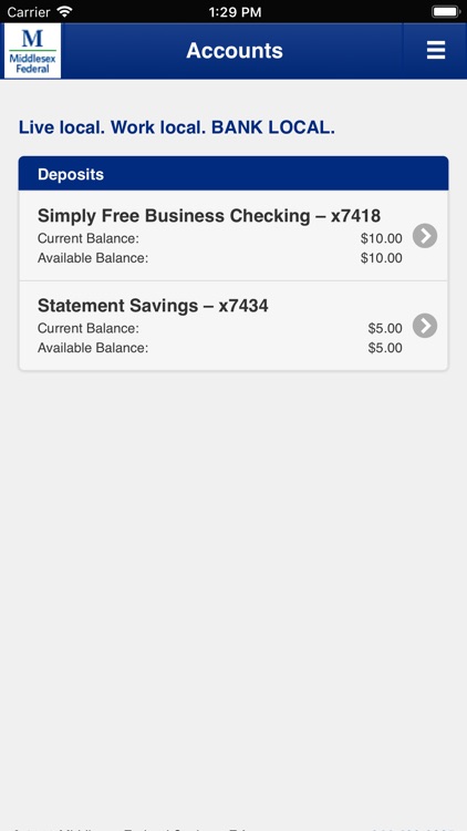 Middlesex Federal Mobile