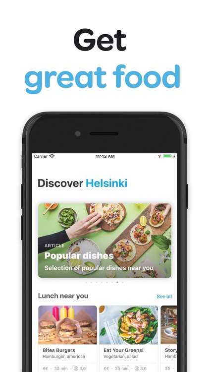 Wolt: Food delivery & takeaway