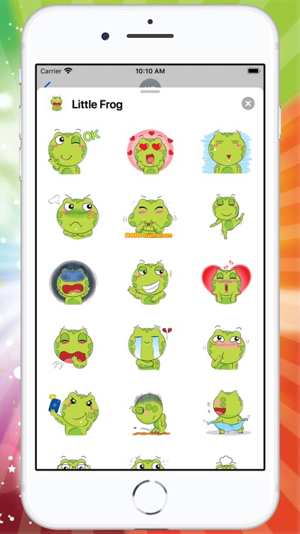 Little Frog Stickers