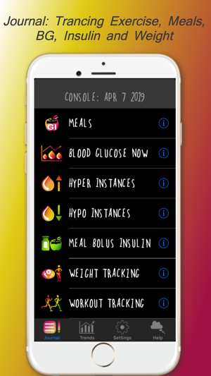 DiaBeatMove-Meal, CGM, Insulin