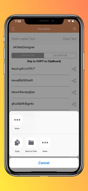 FancyText - Cool, Stylist Text(圖4)-速報App