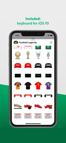 Captura de Pantalla 3 Football Emoji 2019 iphone