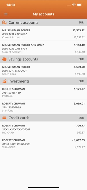 ING Smart Banking for iPhone