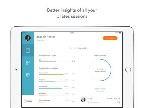 Pilates Metrics screenshot 3