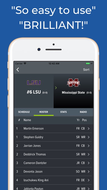 Mississippi State Football App