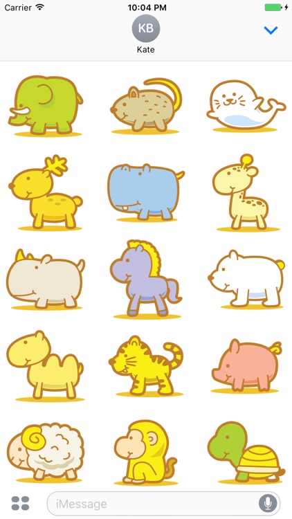 Sticker Me: Simple Animals