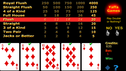 VPoker (video poker) screenshot 2