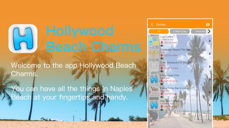 Hollywood Beach Charms