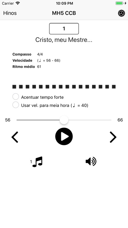 Metrônomo H5 CCB