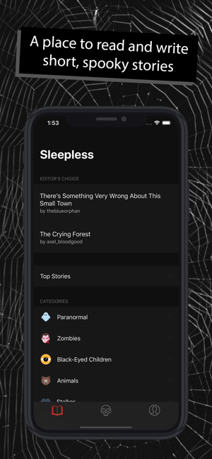 Sleepless - Spooky Stories