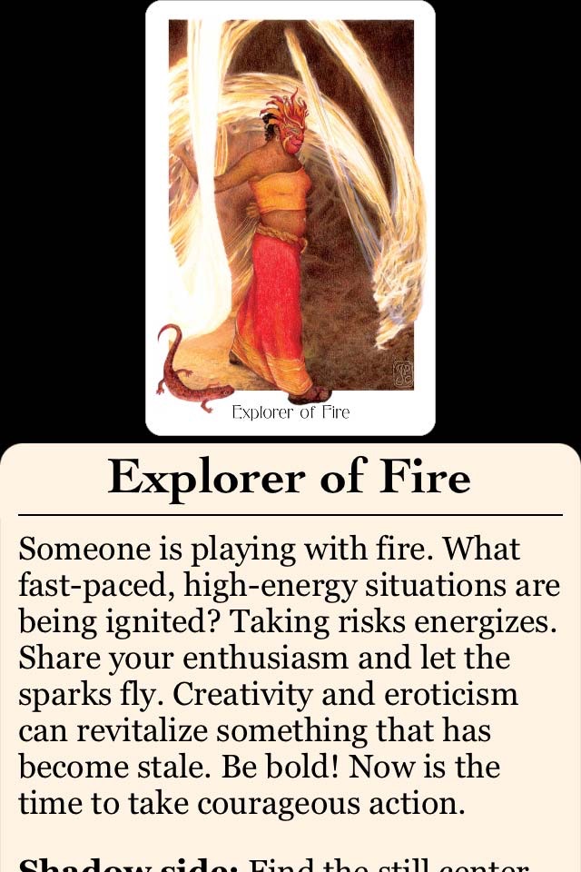 Gaian Tarot screenshot 4