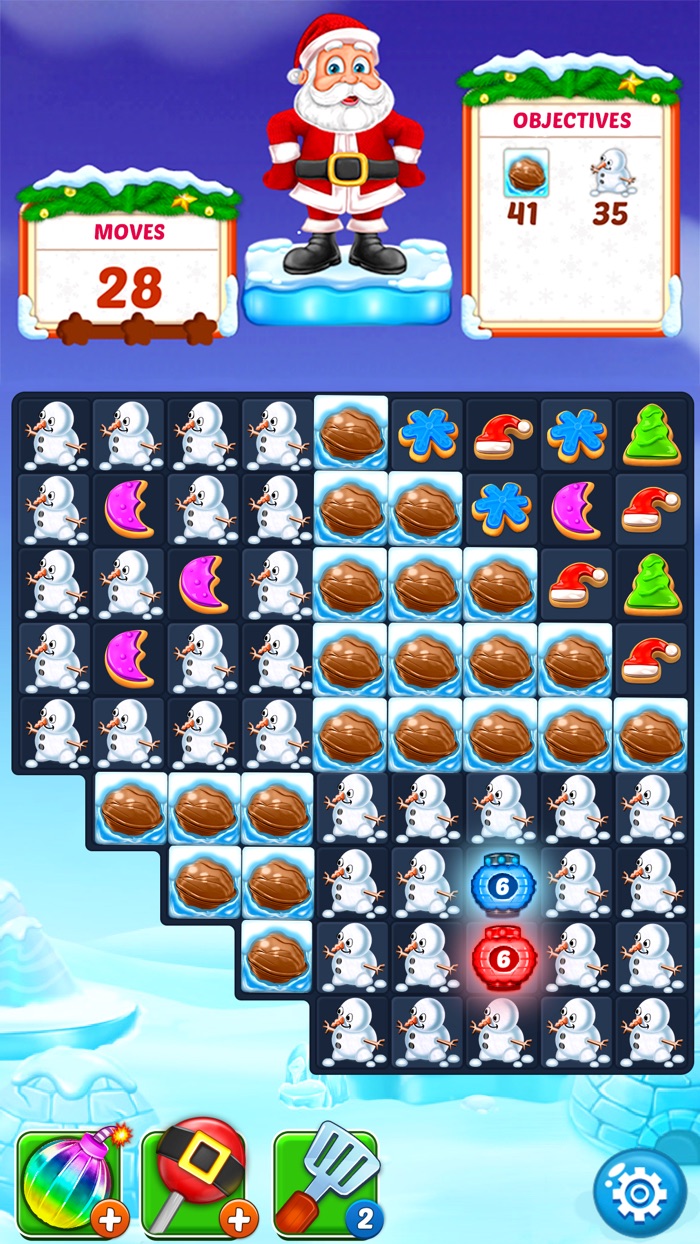 Christmas Cookie - Help Santa