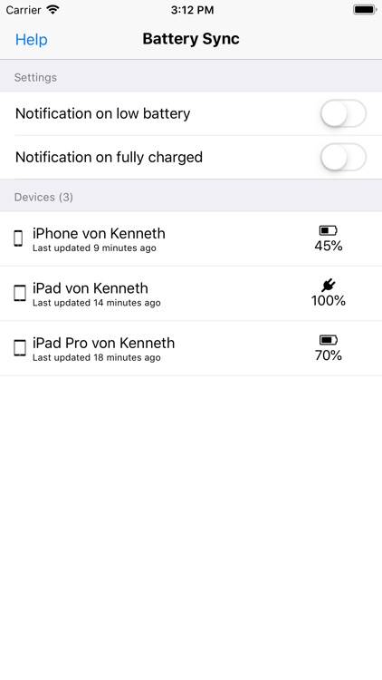 Battery Sync screenshot-3